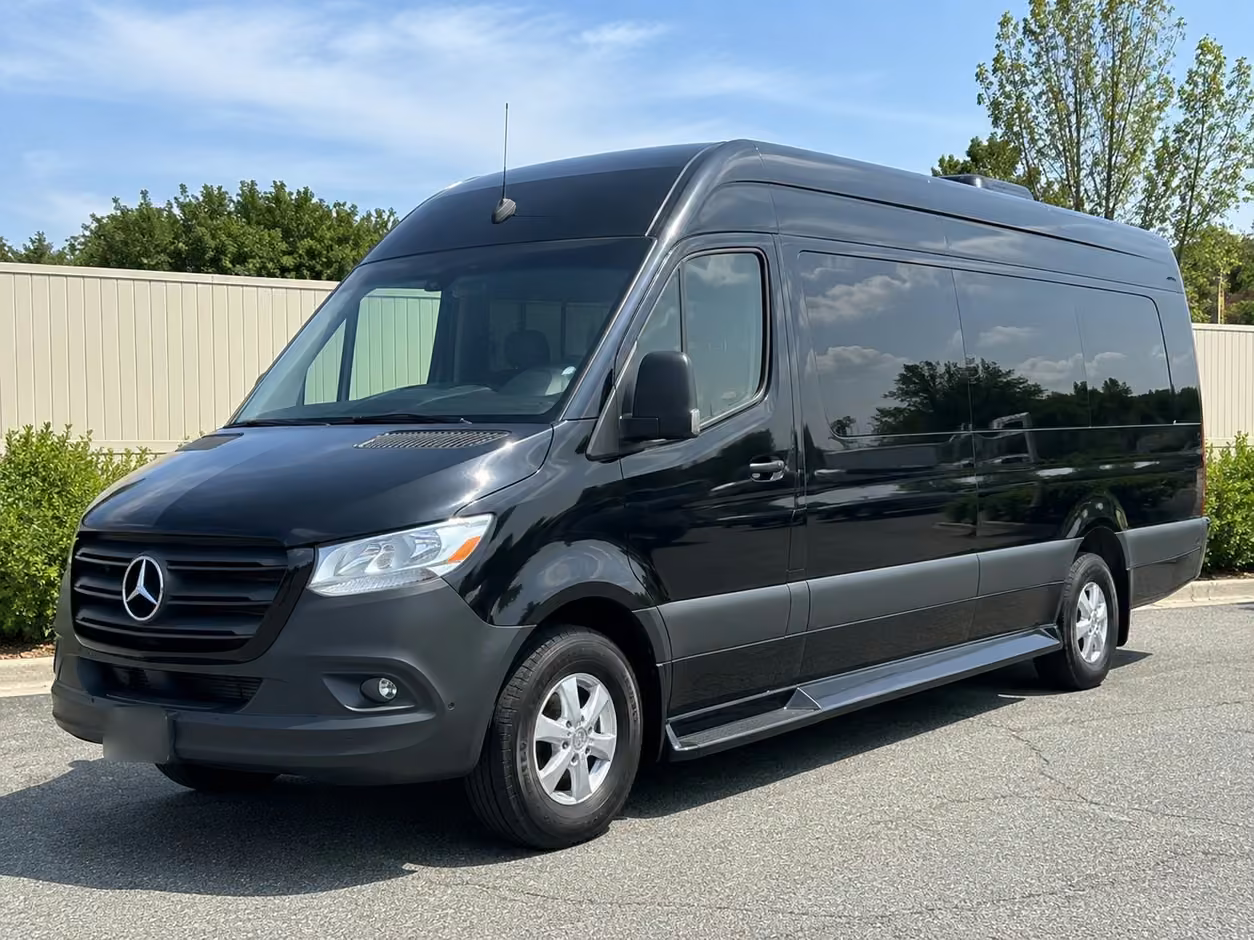 sprinter van rental with driver